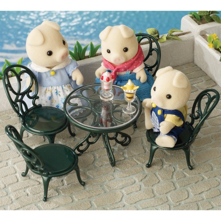 sylvanian families vegetable garden set